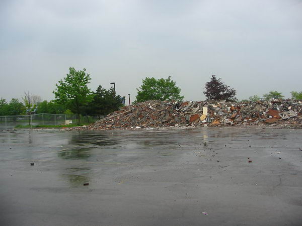 Northland Inn - 2002 Demolition (newer photo)